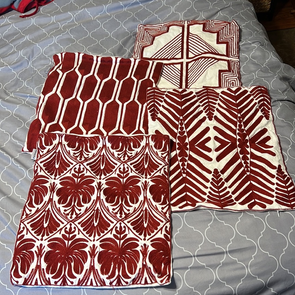 Accent Pillow Cases - Variety Set 4/$25